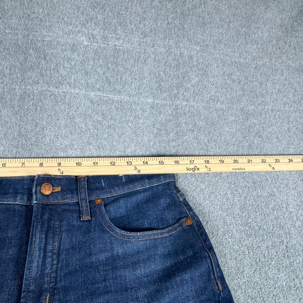 Madewell The Perfect Vintage Wide-Leg Jeans Womens 29P Dark Wash High Rise - Picture 6 of 13